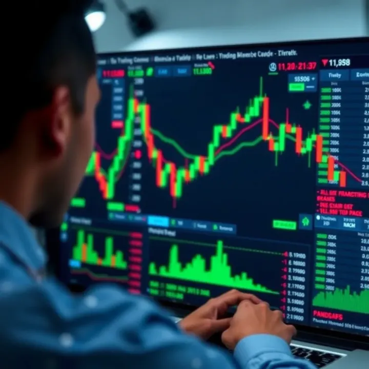 Overview of Binary.com trading platform interface showing options and charts