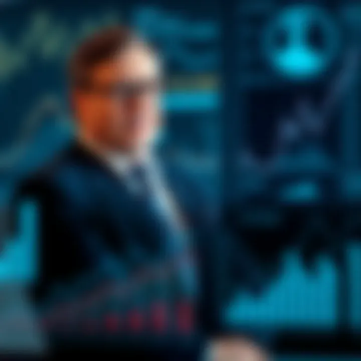 Graph and charts illustrating investment strategies and business growth associated with Antonio Ressler