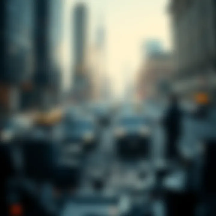 Conceptual illustration of innovative financial strategies and market dynamics