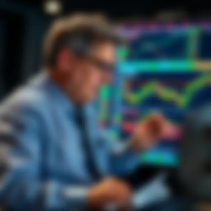 Bill Lipschutz analyzing financial charts representing forex trading strategies