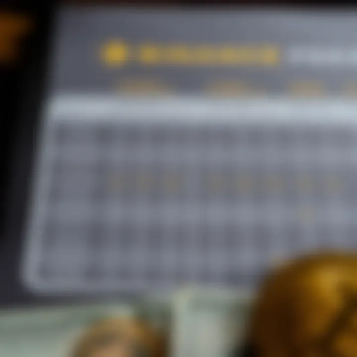 Chart showing Binance withdrawal fees for various cryptocurrencies and fiat money