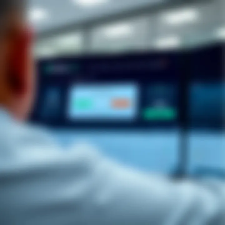 Dashboard view after successful access showing navigation options and account security features