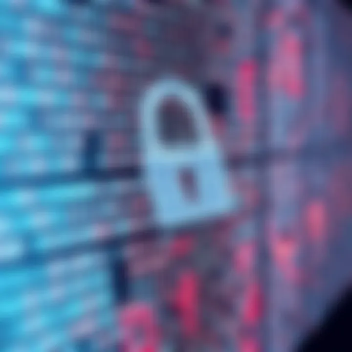 Diagram illustrating binary code representation used in login authentication