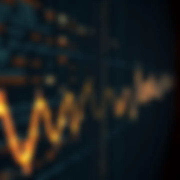 Binary signal waveform showcasing digital pulses representing data transmission