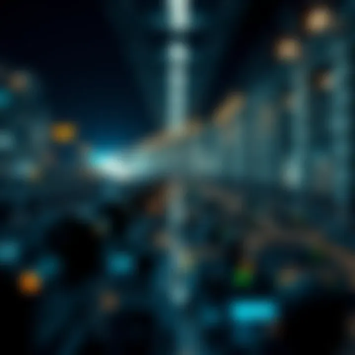 Visualization of Bitcode AI applications across various industries and their benefits