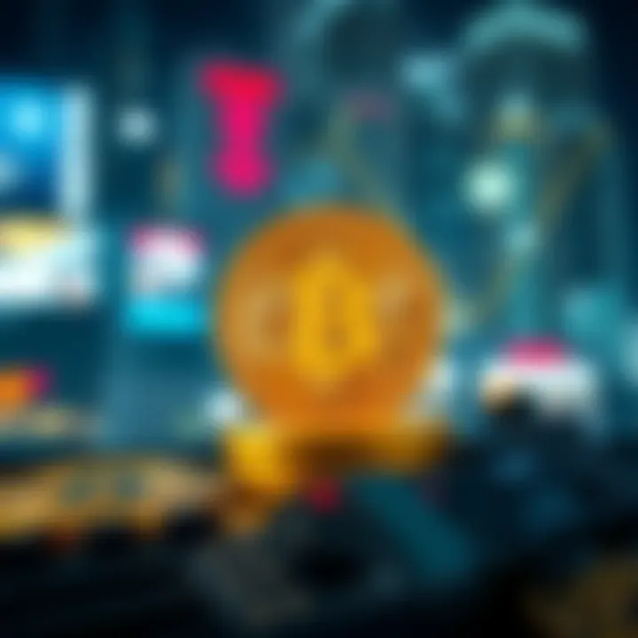 Visual representation of Bitcoin adoption and investment opportunities in Colombia's economy