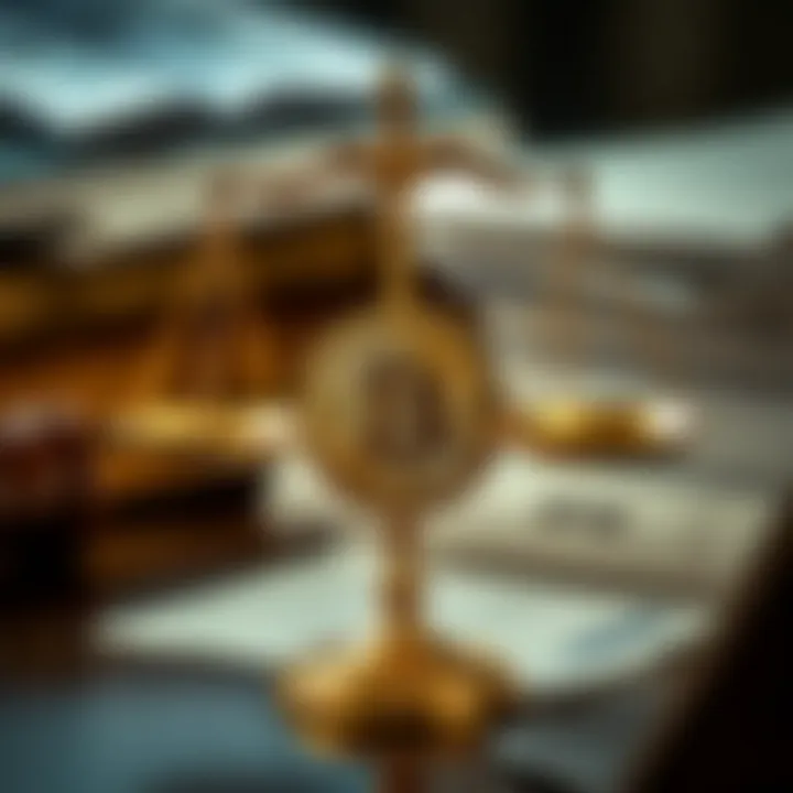 Regulatory Challenges Shaping Bitcoin’s Future in Colombia Conceptual graphic showing legal scales balancing bitcoin symbol with Colombian regulatory documents