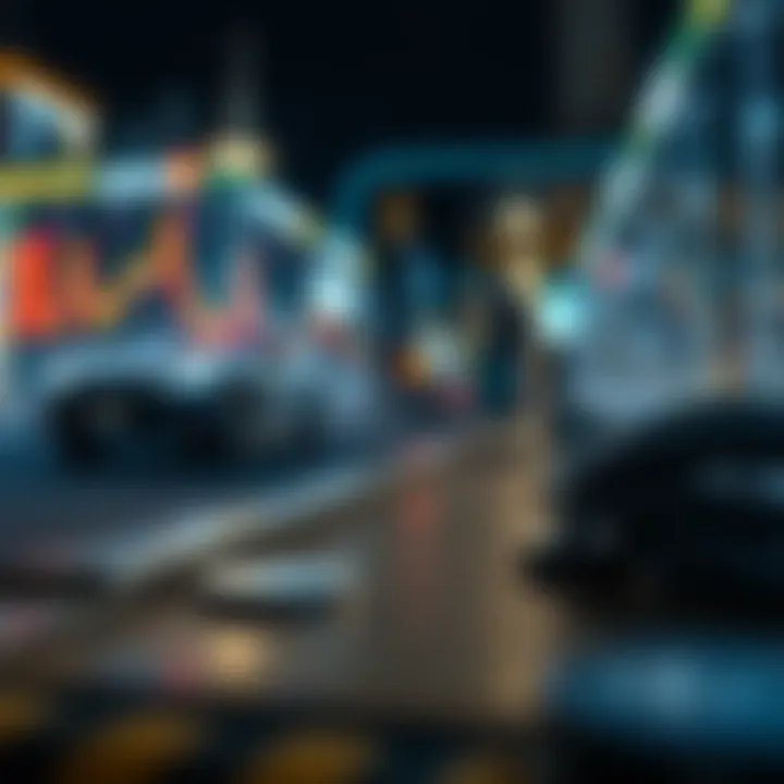 Investment Potential and Risk Assessment in Bitcoin Motion Visual representation of investment growth potential and risk analysis within the Bitcoin Motion environment