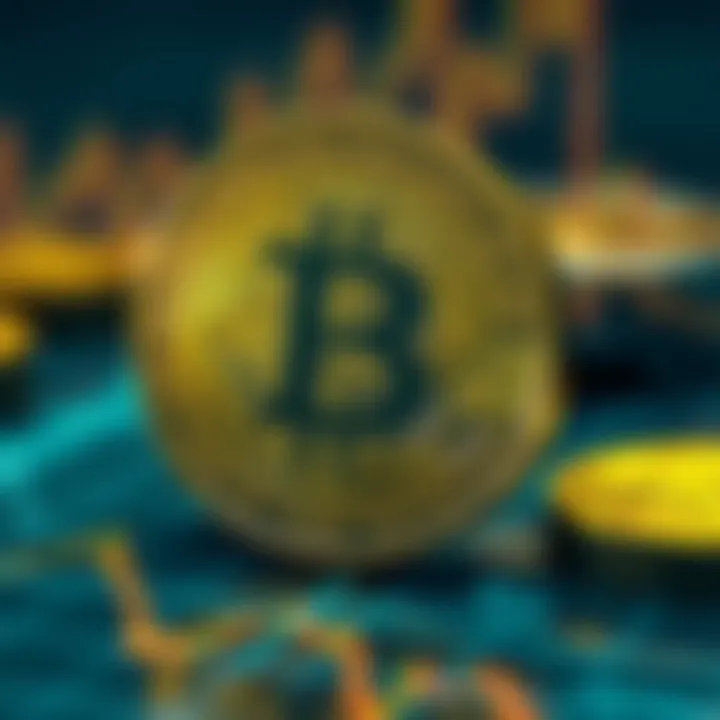 Bitcoin Price Predictions Considering Regulations and Financial Models Illustration of Bitcoin price predictions with regulatory impact and financial models