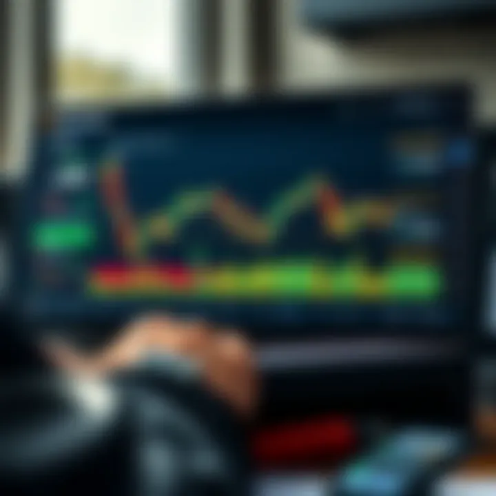 Detailed chart illustrating Bitcoin Revolution trading platform interface with key features highlighted