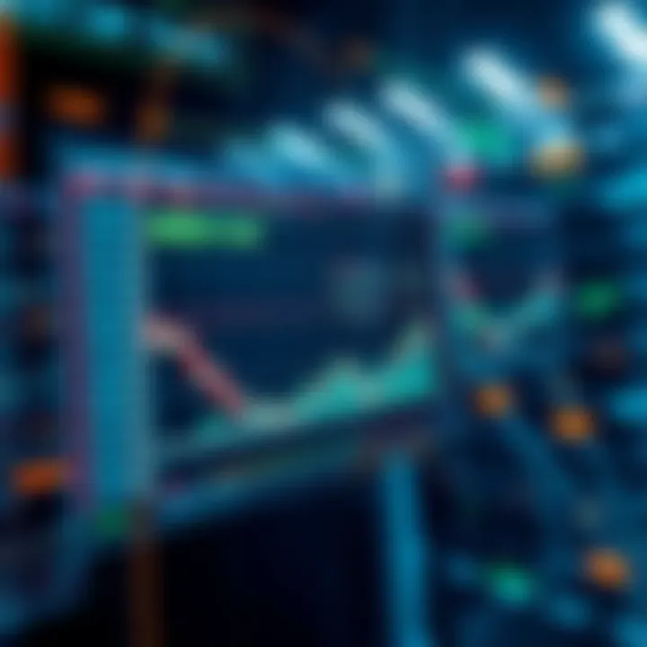 Conceptual illustration of automated trading systems with neural network and data streams