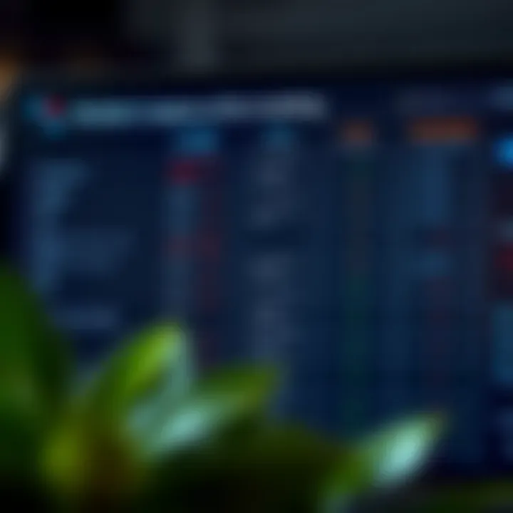 Comparison chart showing different types of brokers for trading with key features highlighted