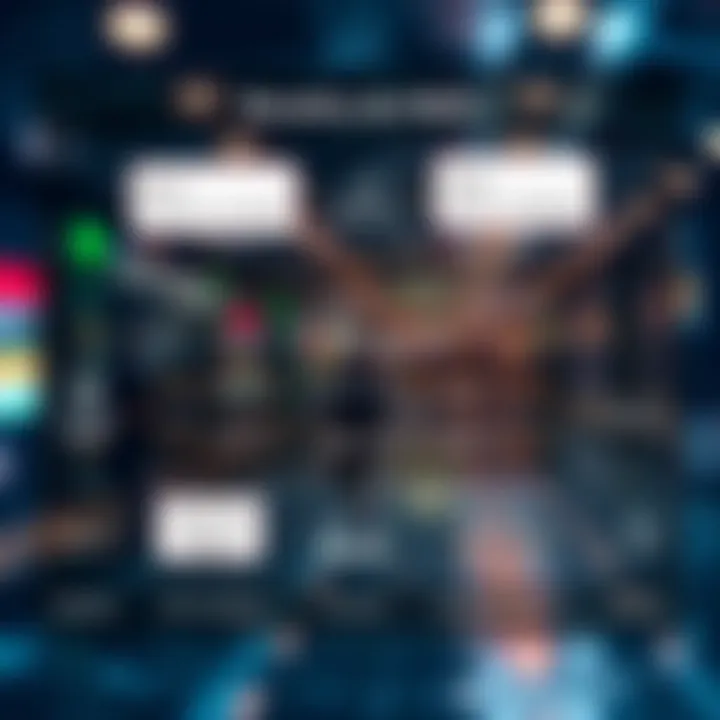 Diagram illustrating the operational flow of automated trading bots on Deriv platform