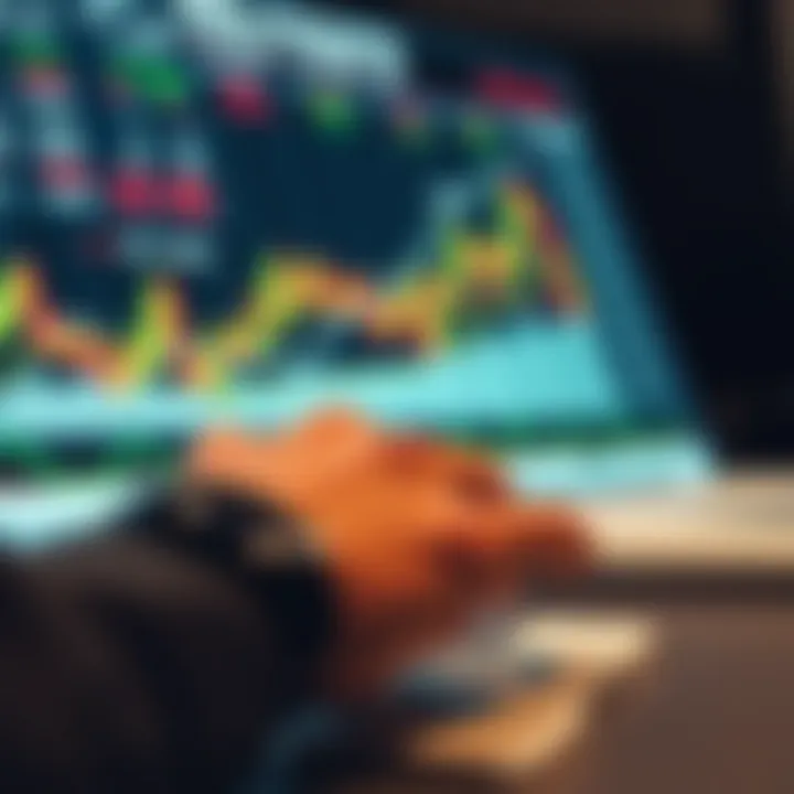 Chart illustrating risk management and trading strategies in forex derivatives