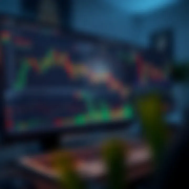 Interface of cTrader platform showing real-time Forex trading charts and market analysis tools