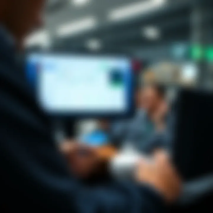 Efficient transaction screen on IQ Option trading platform