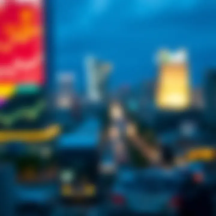 Illustration of economic indicators and sectors affected by the rising dollar in Colombia