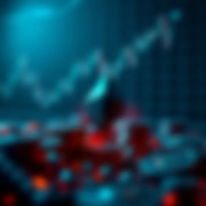 Graph showing Ethereum price trends influenced by market factors