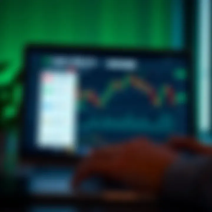 Screenshot of app.deriv trading platform interface showing various trading options and market charts