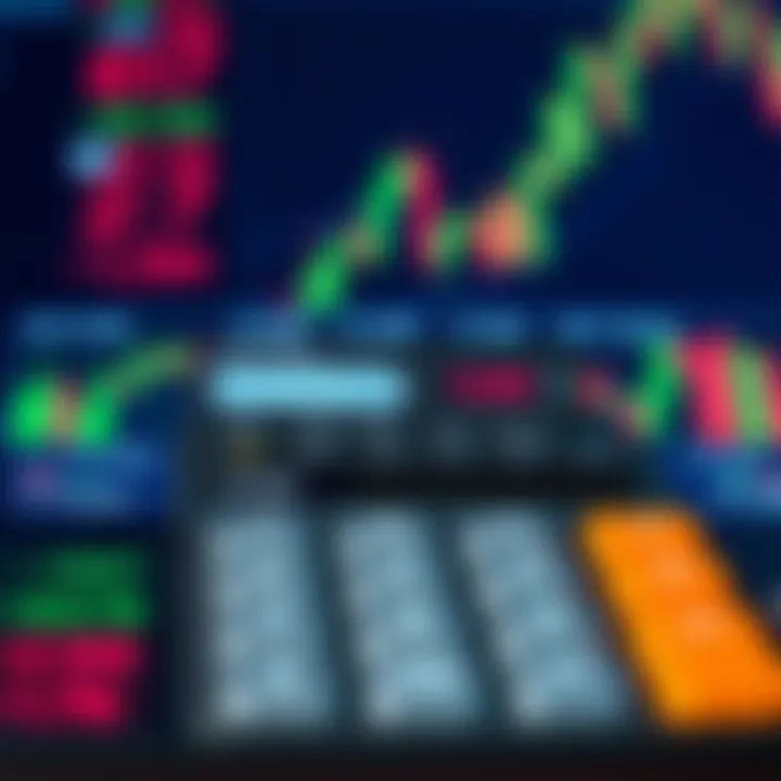 Forex pip calculator interface displaying currency pairs and pip values