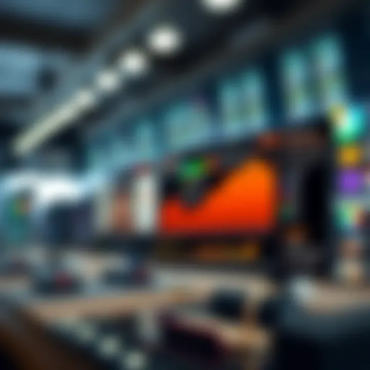 Graphical representation of risk management strategies using IQ Option features