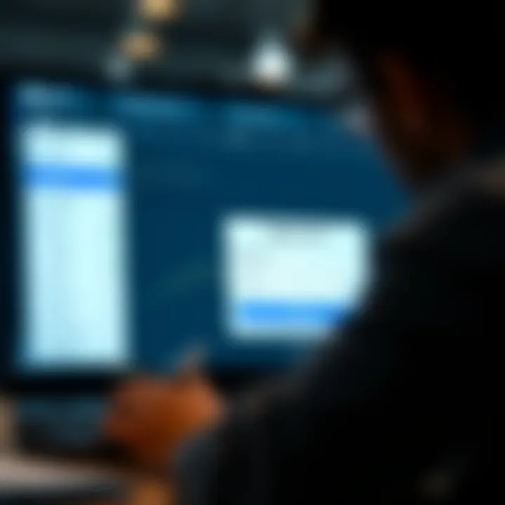 User filling out a registration form on an online trading platform