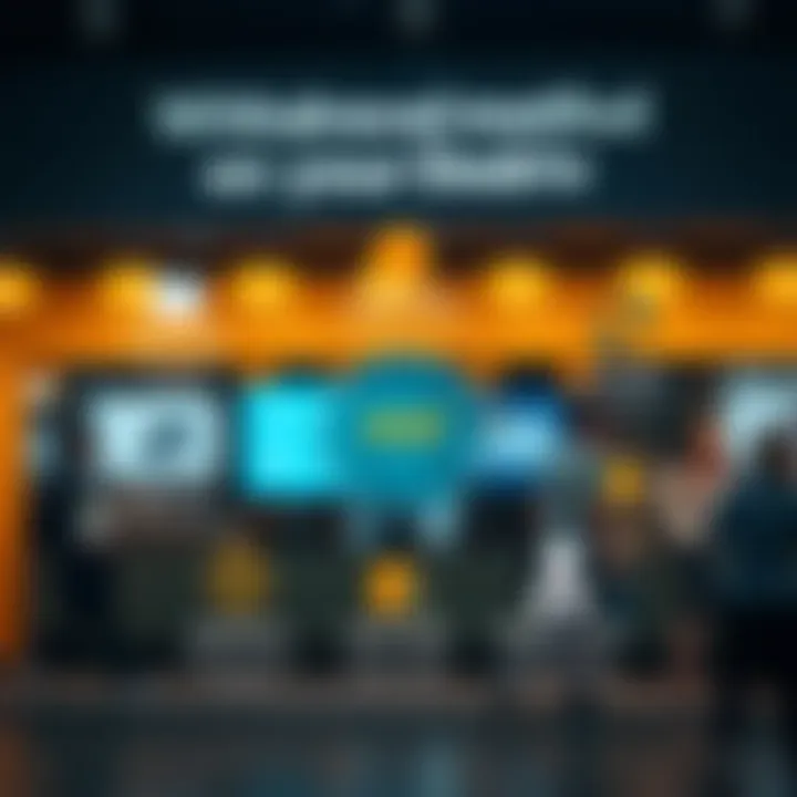 Illustration depicting various withdrawal methods available on Deriv platform