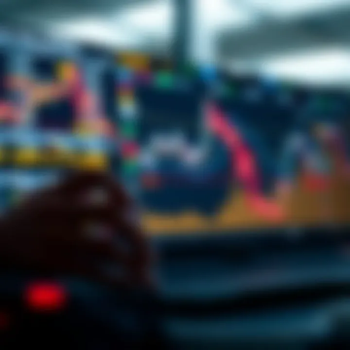 Conceptual illustration of trading strategies and risk management tools for synthetic indices