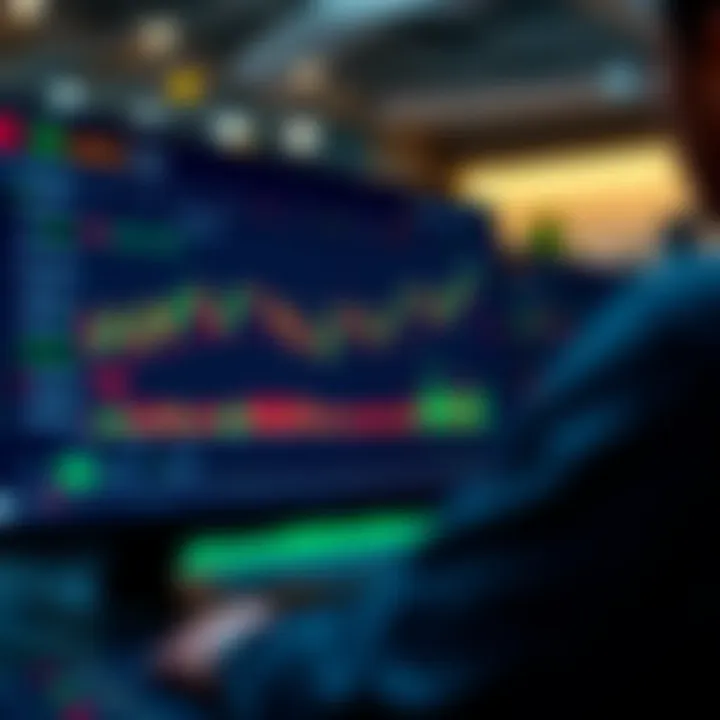 User interface showing IQ Option trading platform with charts and asset options