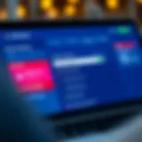 Secure online loan comparison platform interface with safety features highlighted