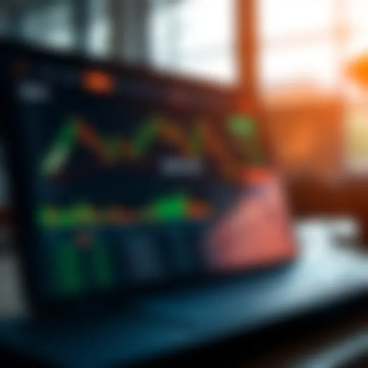 Dashboard of a real trading account on Deriv platform displaying market charts and trading options