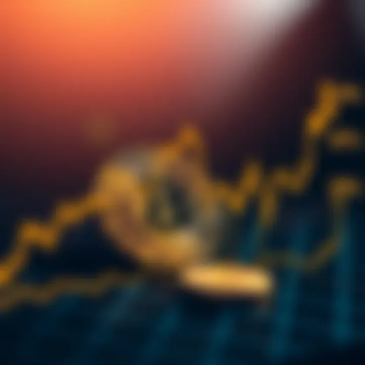 Graph showing Bitcoin price trends influenced by global economic events and blockchain advancements