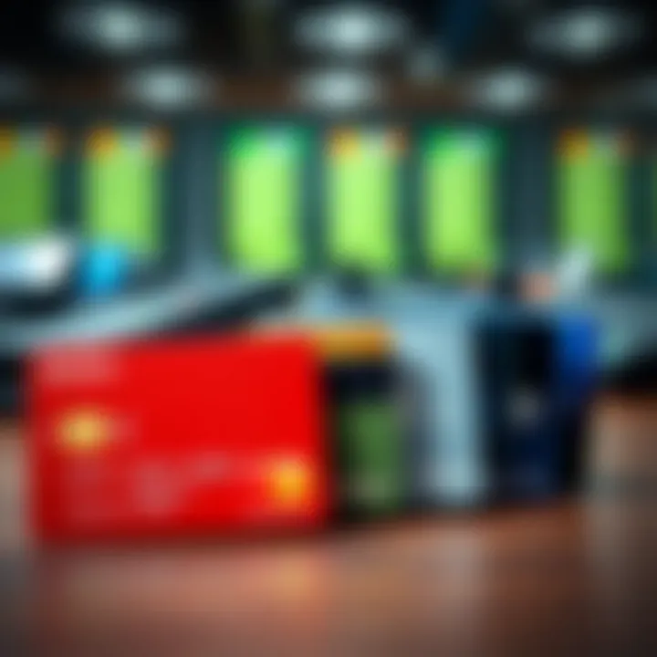 Illustration of various payment methods accepted by Quotex trading platform including credit cards and e-wallets