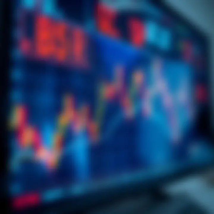 Graph depicting risk management strategies in trading with secure financial data