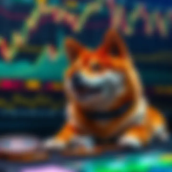 Technical Analysis and Key Factors Influencing Shiba Inu Price Illustration of technical indicators and market analysis for Shiba Inu cryptocurrency