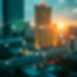 Visual representation of Solana blockchain network highlighting speed and low transaction costs