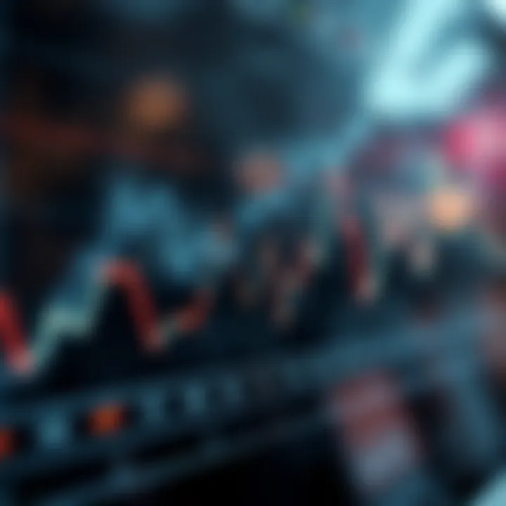 Graph illustrating the components and structure of synthetic indices in financial markets