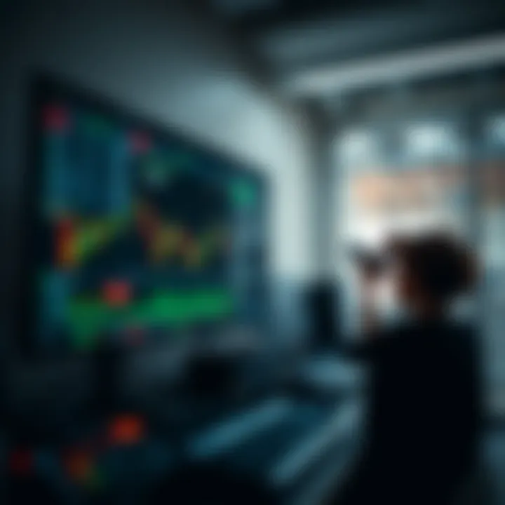 High-performance computer setup with stable internet connection and powerful processor for trading