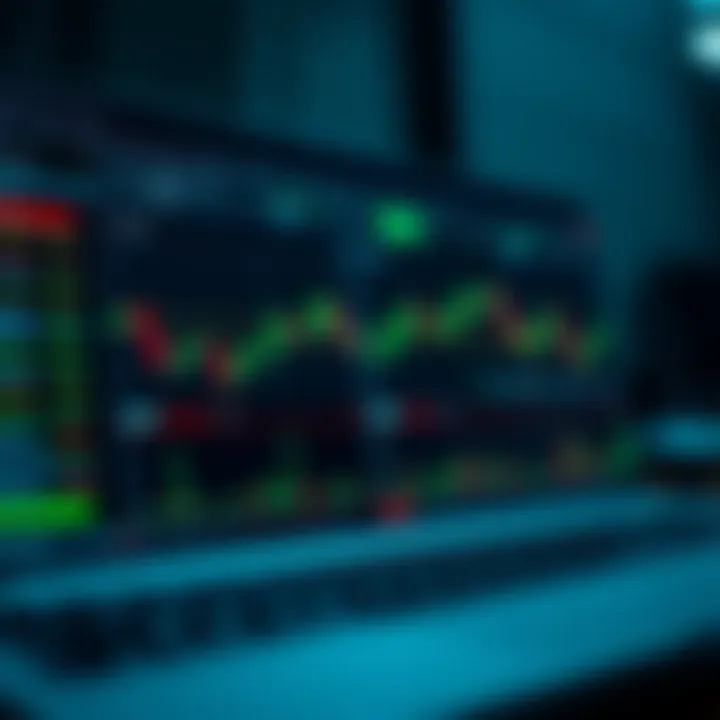 TradingView Platform with Tools for Binary Options Trading Interactive dashboard of TradingView showing trading tools and market trends for binary options