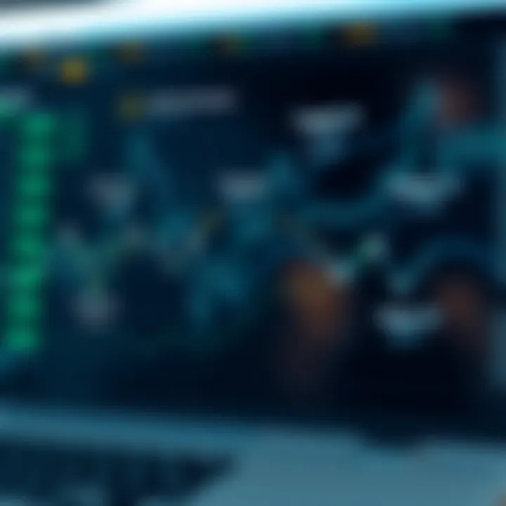 Illustration of different types of derivatives managed by brokers including options, futures, and swaps