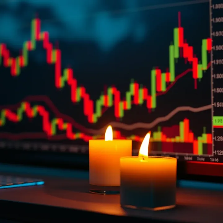 Integrating Candlestick Patterns with Technical Indicators for Better Trading Decisions Combination of candlestick patterns with technical indicators illustrating improved trading decision strategies