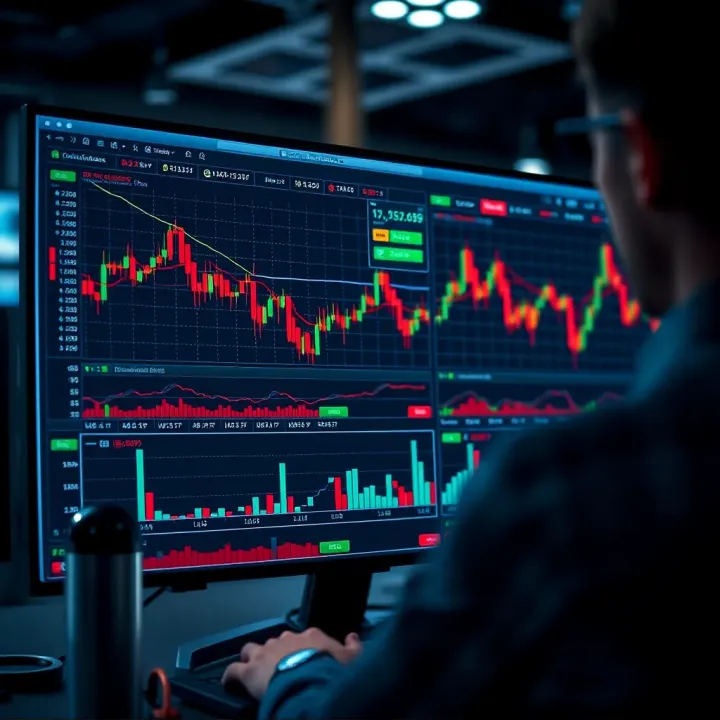 Colmex Pro Trading Platform Interface Overview of Colmex Pro trading platform dashboard showcasing market charts and tools