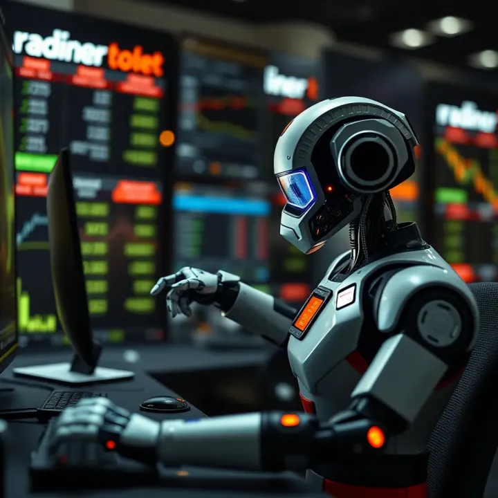Visual representation of benefits and risks associated with using Deriv trading bots