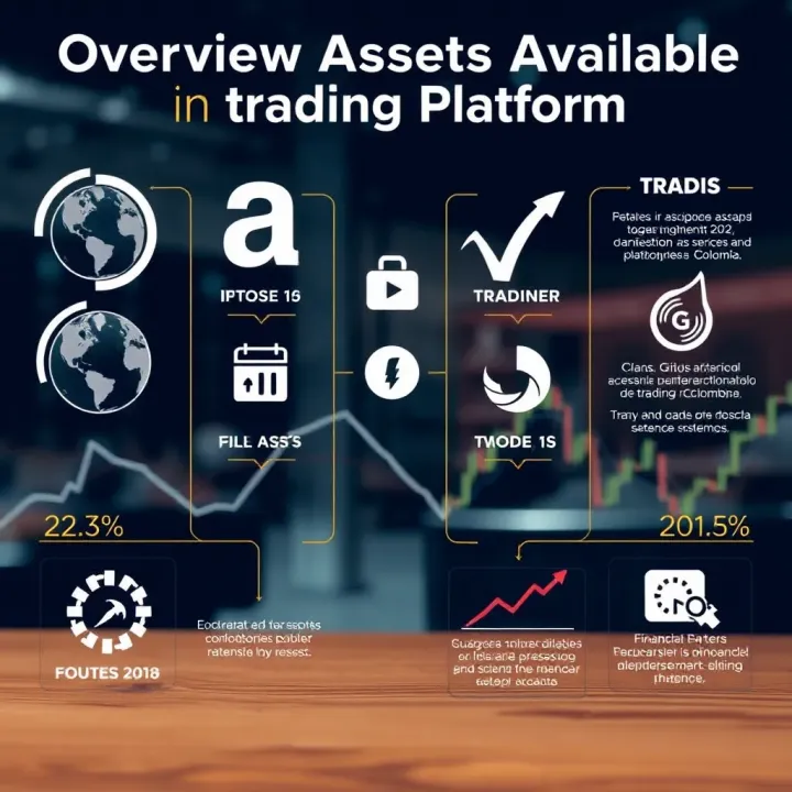 Overview of Financial Assets Available on Trading Platforms Graphical representation of various financial assets accessible through trading platforms