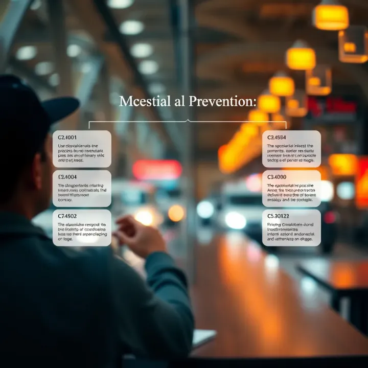 Economic and Social Impacts with Prevention Strategies Diagram illustrating economic and social impacts resulting from the crash with preventive strategies highlighted