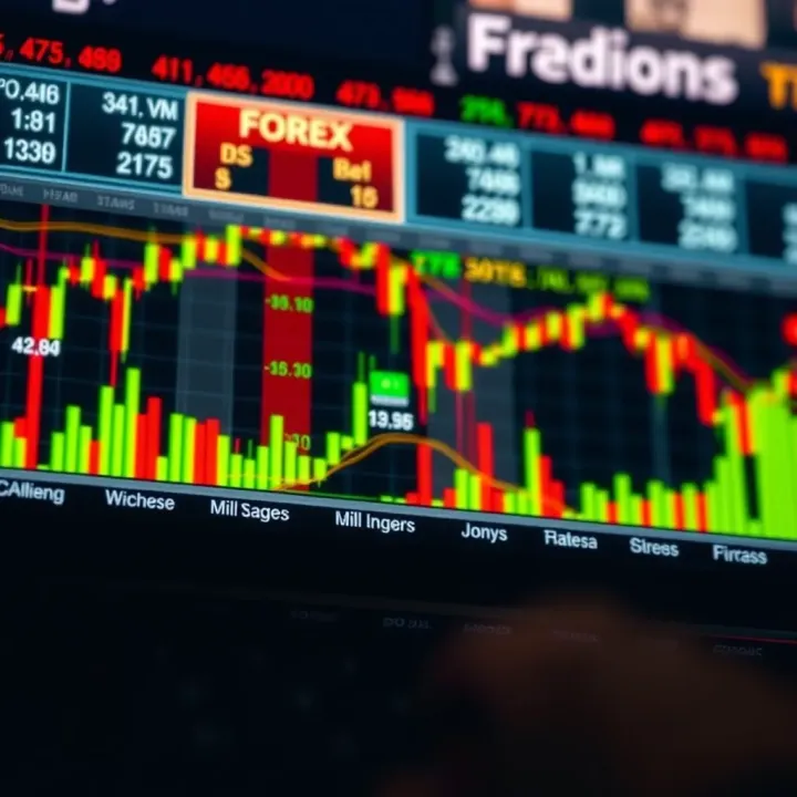Comparison chart illustrating the differences between Forex trading and binary options