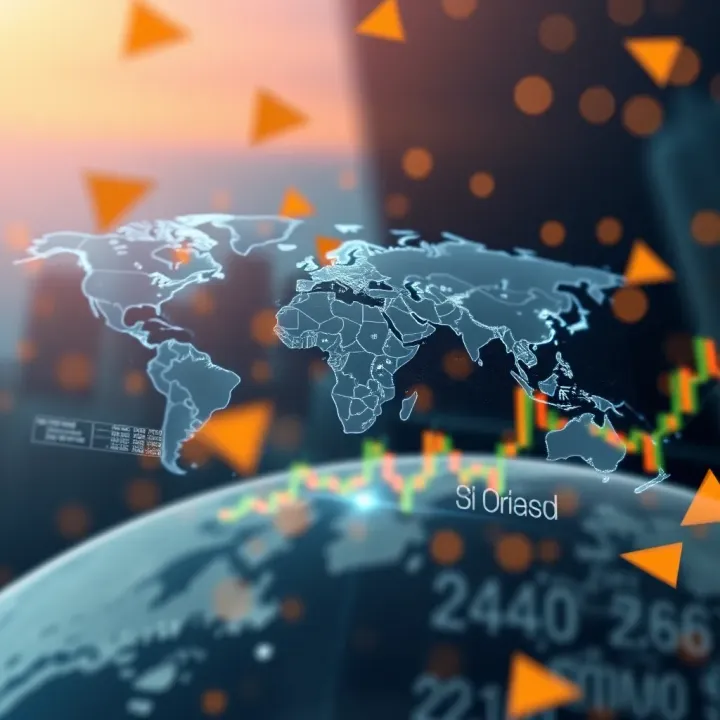 Graphic representation of international financial markets accessible through Doo Prime from Colombia