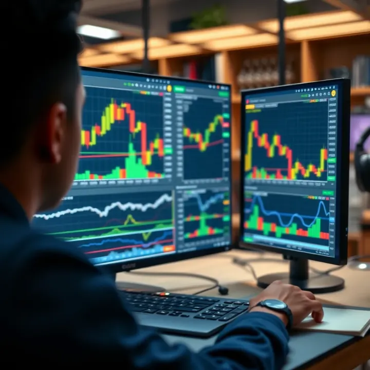 Overview of LiteFinance trading platforms showcasing user interface and market charts