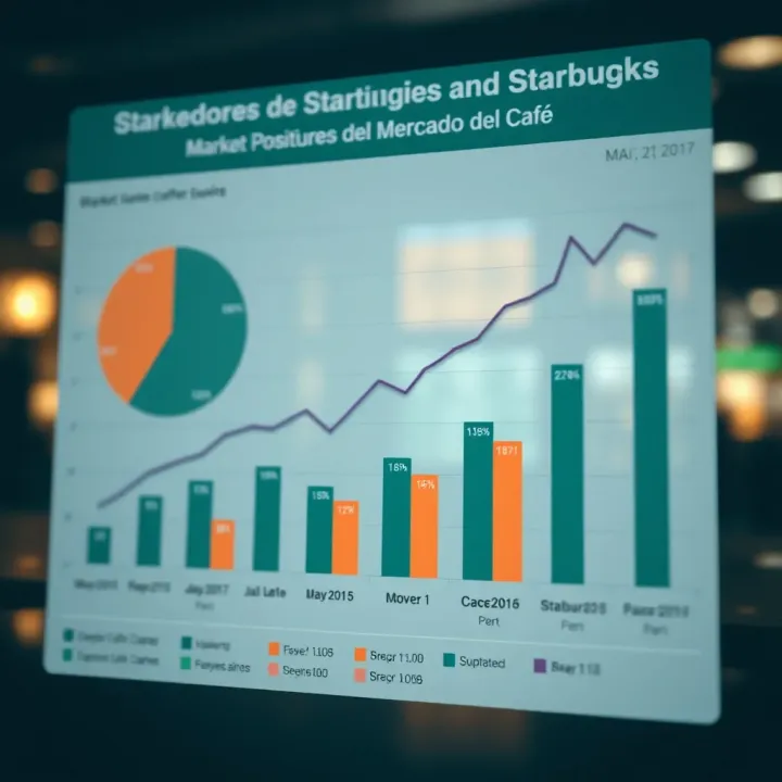 Market Position and Strategies of Starbucks and Its Competitors Graph showing market share and strategic positioning of top coffee chains against Starbucks