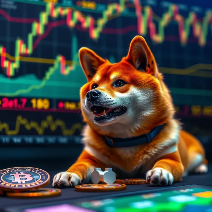 Technical Analysis and Key Factors Influencing Shiba Inu Price Illustration of technical indicators and market analysis for Shiba Inu cryptocurrency